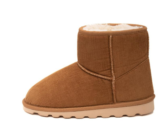 Corkys Footwear Hey Girl Women's Comfort Bootie - Featuring a Fur Lined Inside for All-Day Comfort and Warmth, An Easy Pull-On Design, and A Plush Insole