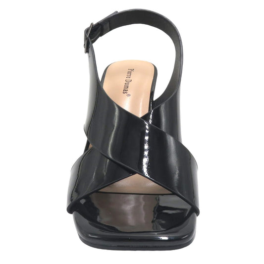 Pierre Dumas Women’s Ariana-8 with a 3 Inch Classic Block Heel, Soft Insoles, Slingback Ankle Strap with Buckle Closure