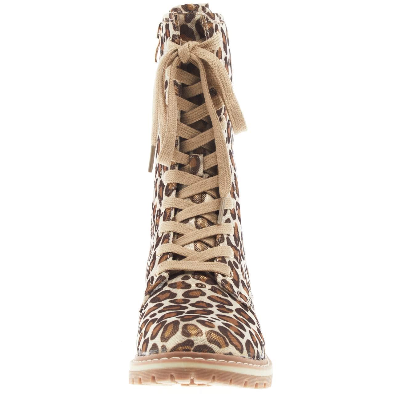 Corkys Footwear Women's FOMO Gold Leopard Boot 10 M