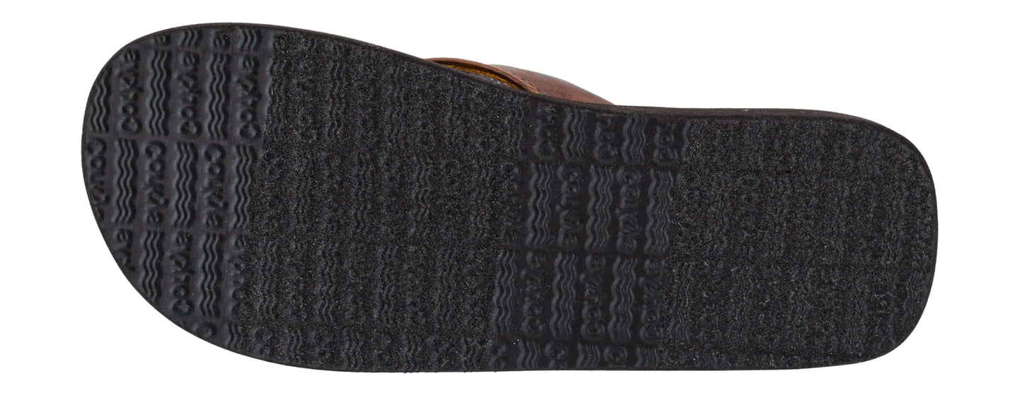 Corkys Footwear Womens Summer Plans Flip Flops - Featuring a Comfortable EVA Insole, A Traction Outsole, and Soft Faux Leather Straps - Comfortable and Lightweight