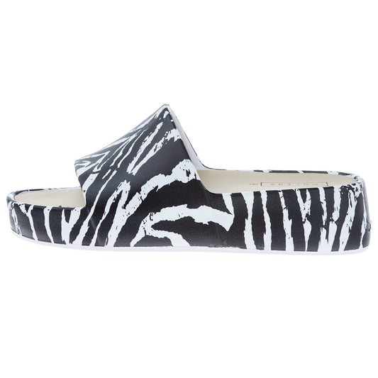 Corkys Footwear Women's Popsicle Zebra Slide