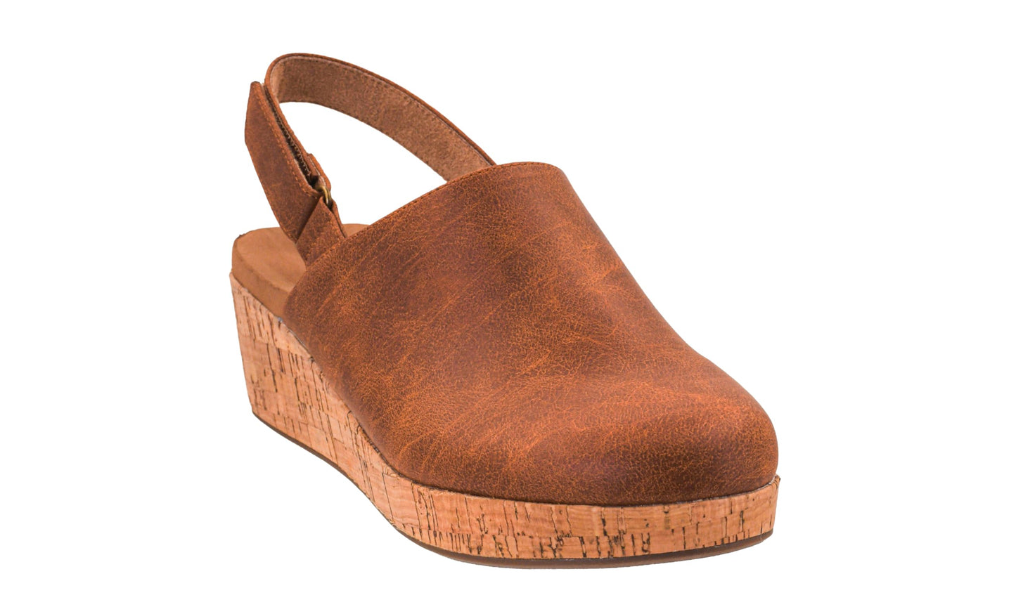 Corkys Footwear Womens Low Temps 2-inch Wedges - With Soft EVA Insoles, Closed Toe Design, Chic Fall Style, and Hook & Loop Closure for All-Day Comfort