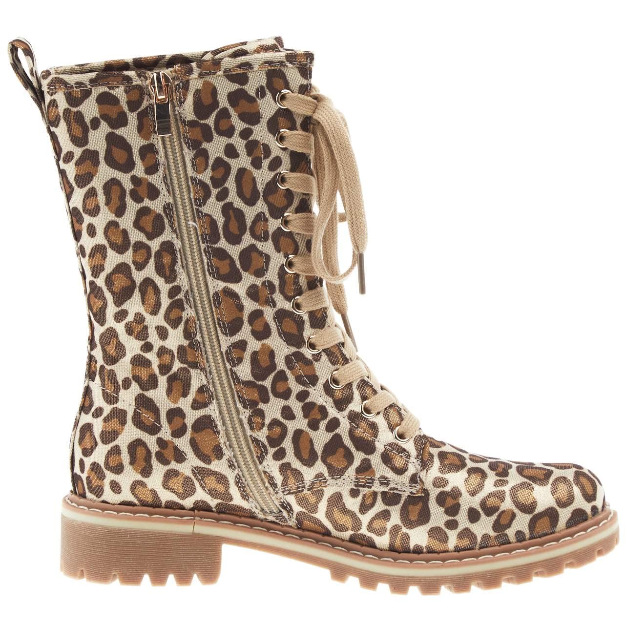 Corkys Footwear Women's FOMO Gold Leopard Boot 10 M