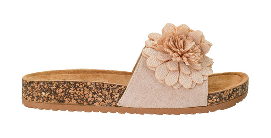 Corkys Footwear Hey Girl Wild Child Sandal - Featuring A Single Strap With 3D Flowers, All-Day Comfort, And A Trendy, Stylish Design for Every Occasion
