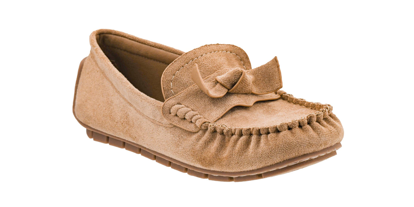 Corkys Footwear Women's Driving Miss Daisy Driving Loafer/Moccasin, A Classic Slip-On with Bow Knot, Cushioned Insole and Durable Rubber Outsole for All-Day Comfort