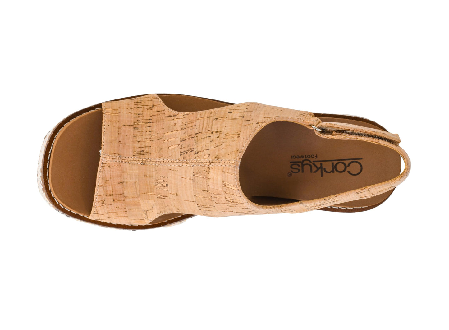 Corkys Footwear Women's Freddie Wedge Sandals with 3.75-Inch Heel and 2-inch Platform- Comfort-Enhancing EVA Insoles, and Stylish Jute Wrapped Bottom Design