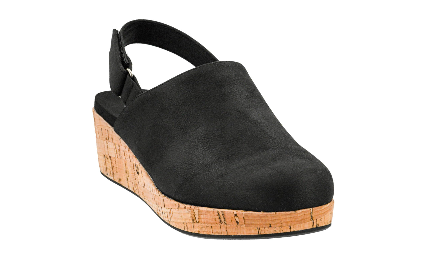 Corkys Footwear Womens Low Temps 2-inch Wedges - With Soft EVA Insoles, Closed Toe Design, Chic Fall Style, and Hook & Loop Closure for All-Day Comfort