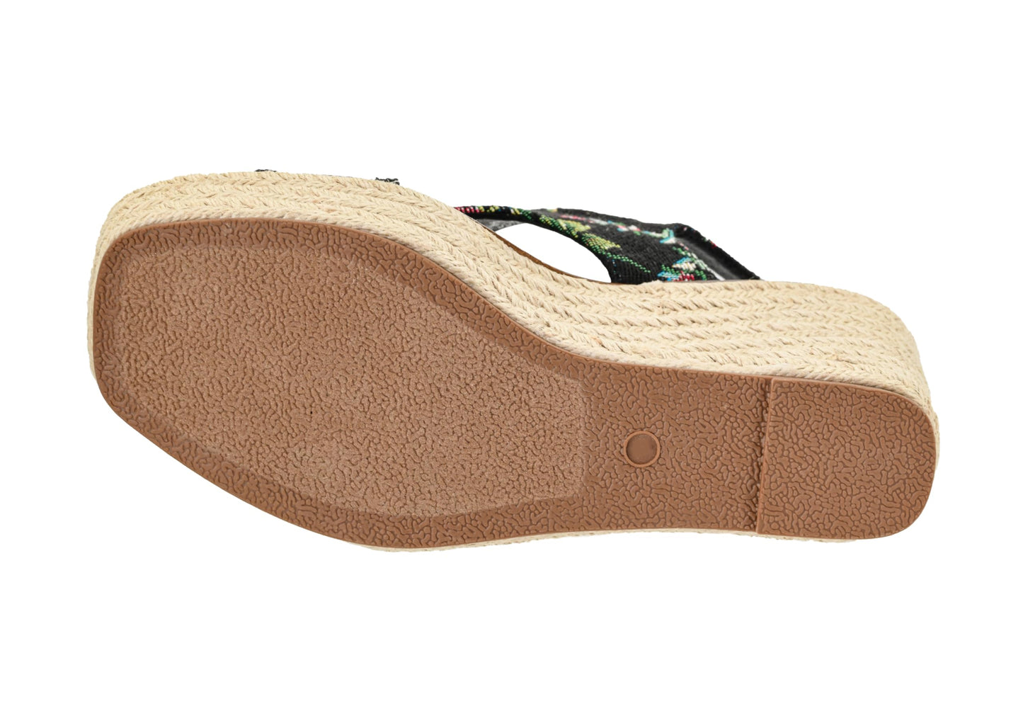 Corkys Footwear Women's Freddie Wedge Sandals with 3.75-Inch Heel and 2-inch Platform- Comfort-Enhancing EVA Insoles, and Stylish Jute Wrapped Bottom Design