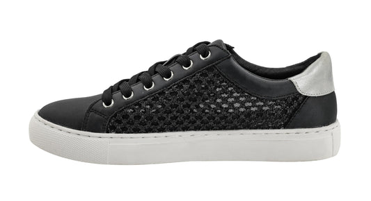 Corkys Footwear Hey Girl Keep Scrolling Sneaker - Stylish Lace-Up with Cushioned Comfort, Long-Lasting Support, with Breathable and Lightweight Mesh Detailing