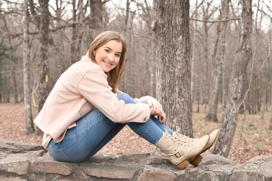 Corkys Footwear Hey Girl Women's Lace Up Hocus Pocus Boot Size 8