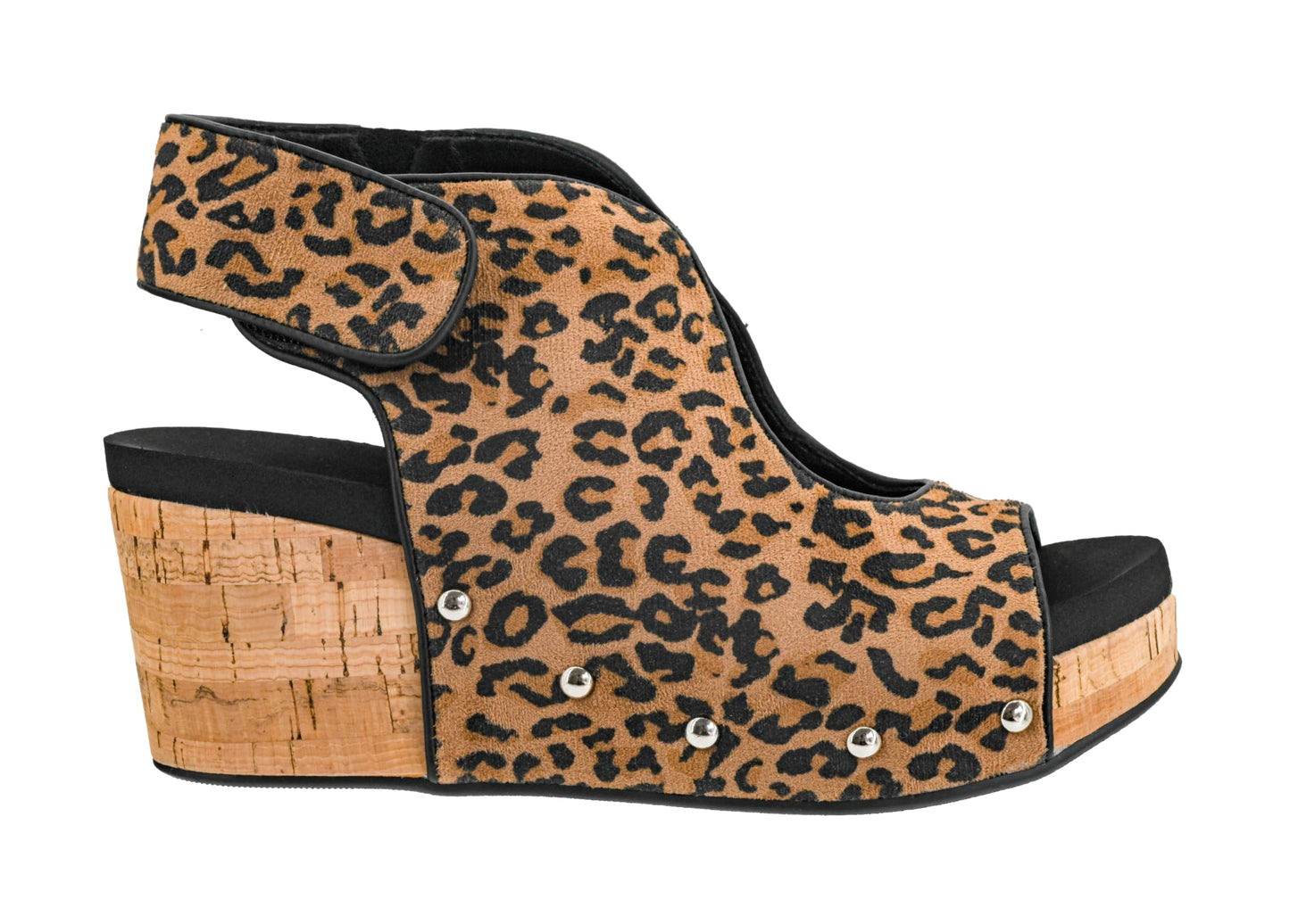 Corkys Footwear Womens Frisky Wedge - Featuring a 2.5-Inch Heel, A Lightweight Cork Heel, Adjustable Ankle Strap, and All-Day Comfort for Effortless Style