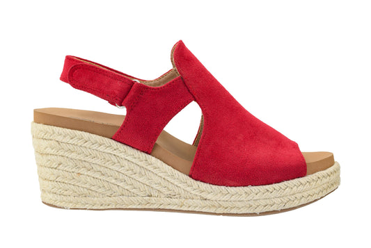 Corkys Footwear Pose Wedges | Memory Foam Insoles, 2.5-Inch Heel, Hook and Loop Closure | Stylish and Comfortable for All Day Wear