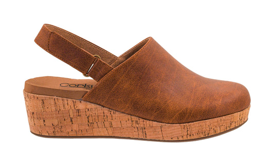 Corkys Footwear Womens Low Temps 2-inch Wedges - With Soft EVA Insoles, Closed Toe Design, Chic Fall Style, and Hook & Loop Closure for All-Day Comfort