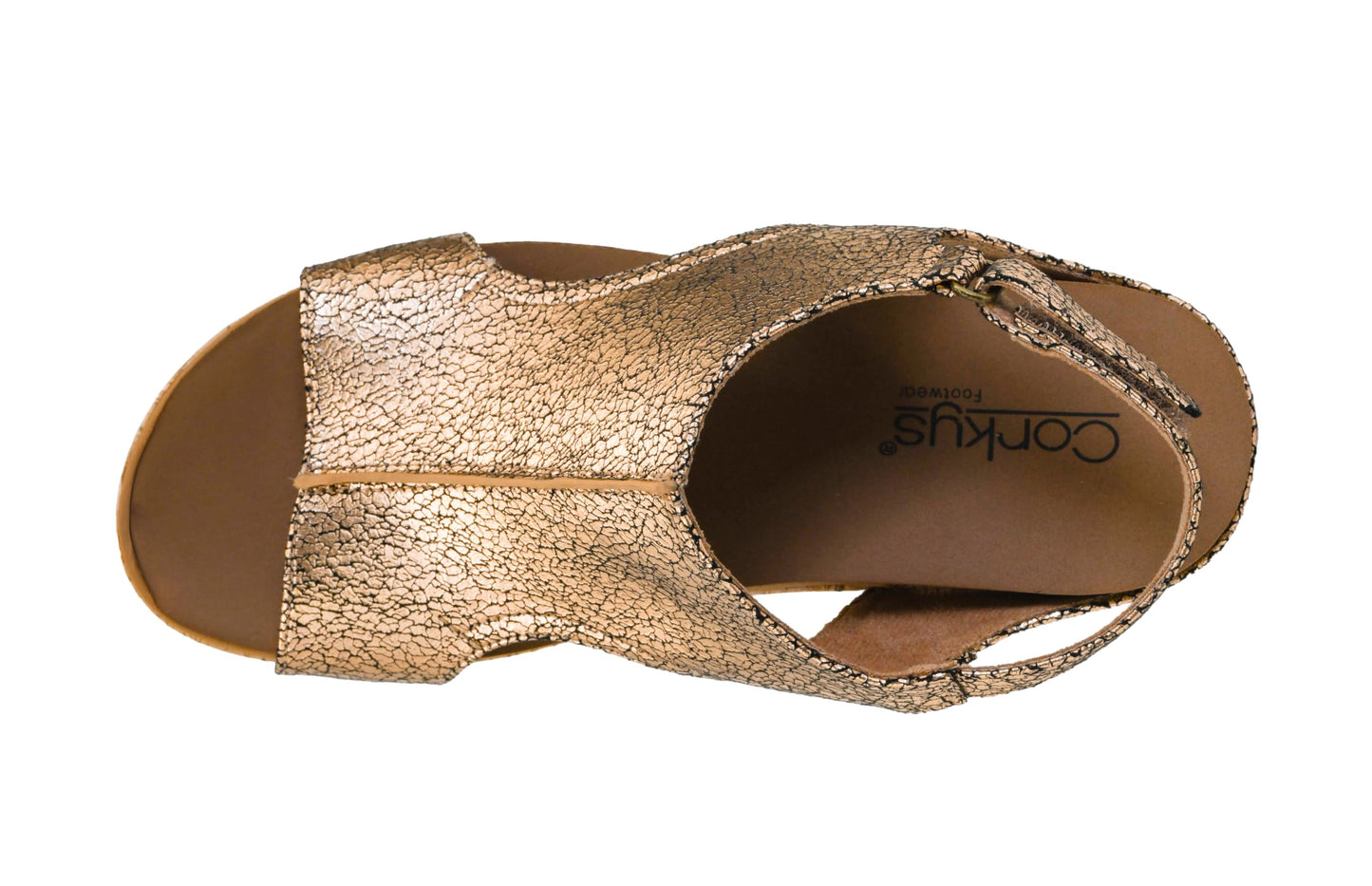 Corkys Footwear Womens Carley Wedges, Featuring Corkys EVA Foam Cushioned Insoles, A 2.5 Inch Heel, Lightweight For All Day Wear, And Hook And Loop Closure