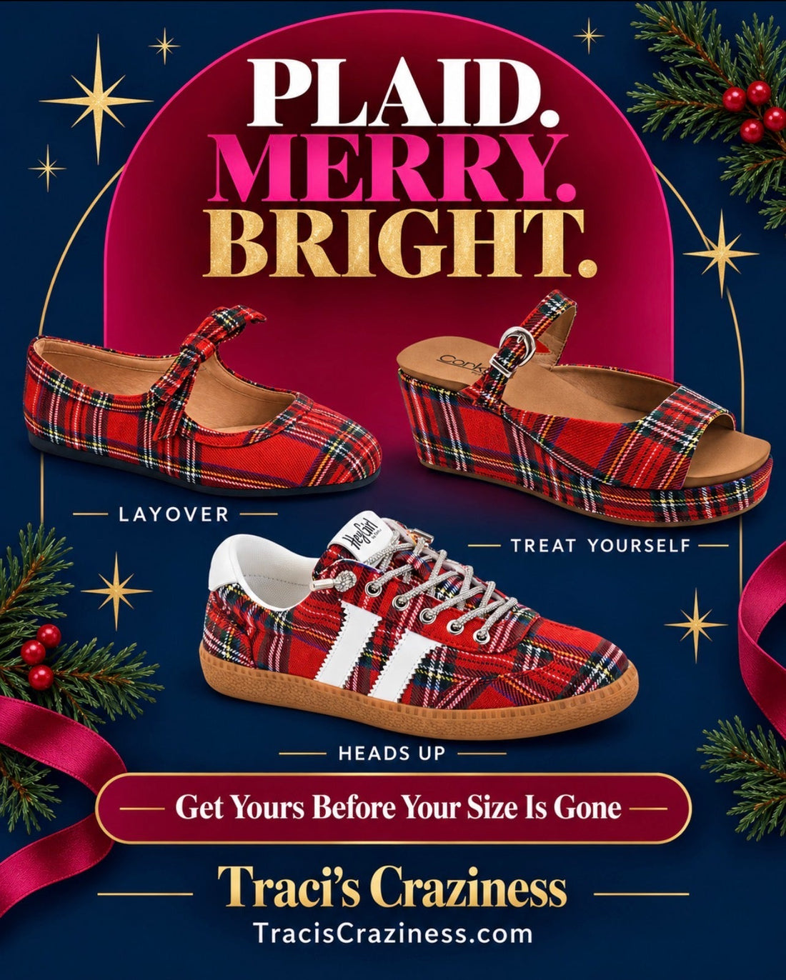 Christmas Shoes for Women | Festive Holiday Footwear