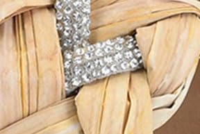 Corkys Footwear Total Knockout 2.5-Inch Wedge sandal - Two braided Straps With Touches of Rhinestones, Soft EVA Insoles, Easy Slip-on For All Day Wear