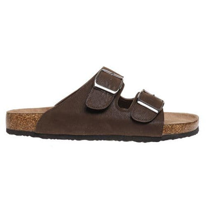 Marco Ferrara Men’s Bona-2 Slide Sandal, Adjustable Buckle