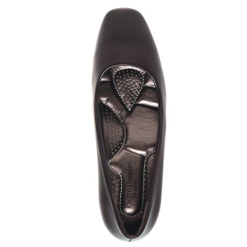 Pierre Dumas Flexibles Women’s Veronica-1 with a 2.25 Inch Block Heel, Soft and Cushioned Insoles, and Perfect for Fashion Forward