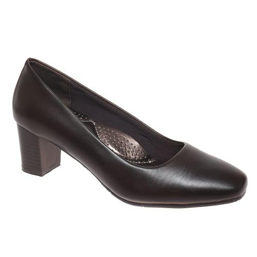 Pierre Dumas Flexibles Women’s Veronica-1 with a 2.25 Inch Block Heel, Soft and Cushioned Insoles, and Perfect for Fashion Forward
