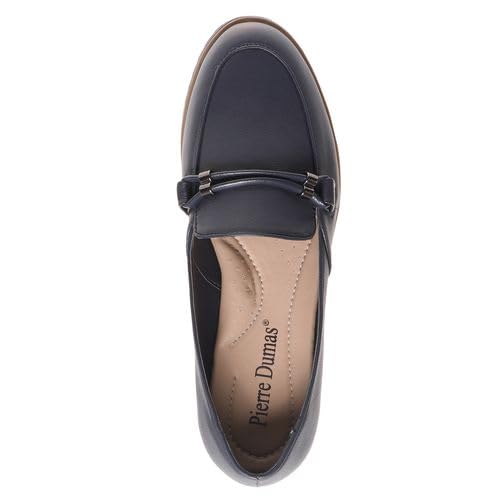 Pierre Dumas Footwear Women's Willa-2 Slip-On Loafers, Cushioned Insoles, 1-Inch Wedge