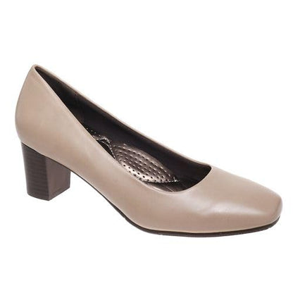 Pierre Dumas Flexibles Women’s Veronica-1 with a 2.25 Inch Block Heel, Soft and Cushioned Insoles, and Perfect for Fashion Forward