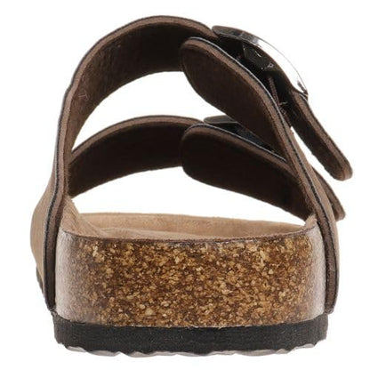 Marco Ferrara Men’s Bona-2 Slide Sandal, Adjustable Buckle