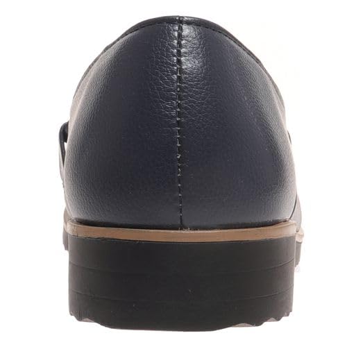Pierre Dumas Footwear Women's Willa-2 Slip-On Loafers, Cushioned Insoles, 1-Inch Wedge