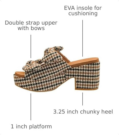 Corkys Footwear Womens Put A Bow On It Heeled Sandal