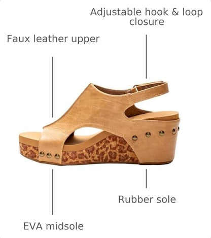 Corkys Carley Wedge Sandal — Cork Platform Heel Built for All-Day Wear