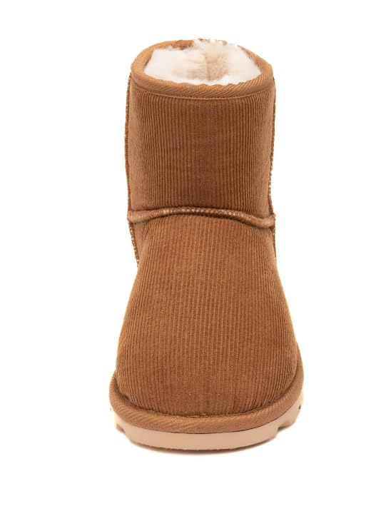 Corkys Footwear Hey Girl Women's Comfort Bootie - Featuring a Fur Lined Inside for All-Day Comfort and Warmth, An Easy Pull-On Design, and A Plush Insole