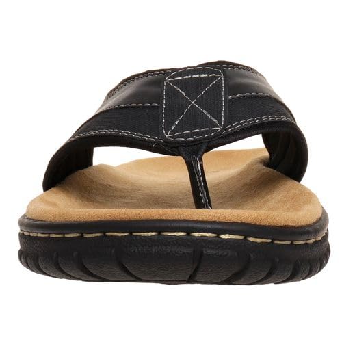Marco Ferrara Men’s Marc-32 Flip Flop Sandals, Soft Cushion, Open Toe, Slip-On