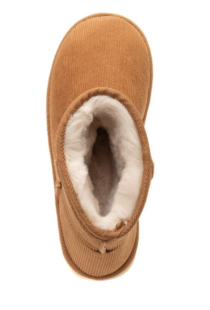 Corkys Footwear Hey Girl Women's Comfort Bootie - Featuring a Fur Lined Inside for All-Day Comfort and Warmth, An Easy Pull-On Design, and A Plush Insole