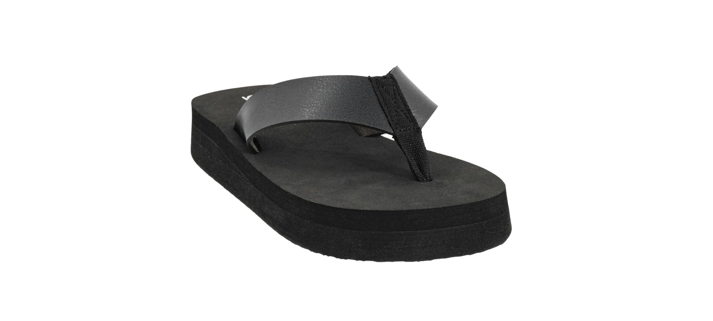 Corkys Footwear Women's Just Add Water Flip Flops - Featuring A Comfortable and Cushioned EVA Insole, A Vegan Leather Thong Strap - Casual And Comfortable