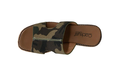 Corkys Footwear Kiss N Tell Slip-On Womens Wedges - Featuring Corkys Signature EVA Cushioned Insole for All-Day Wear, A Slip-In Design, and A Trendy 'H' Band Upper