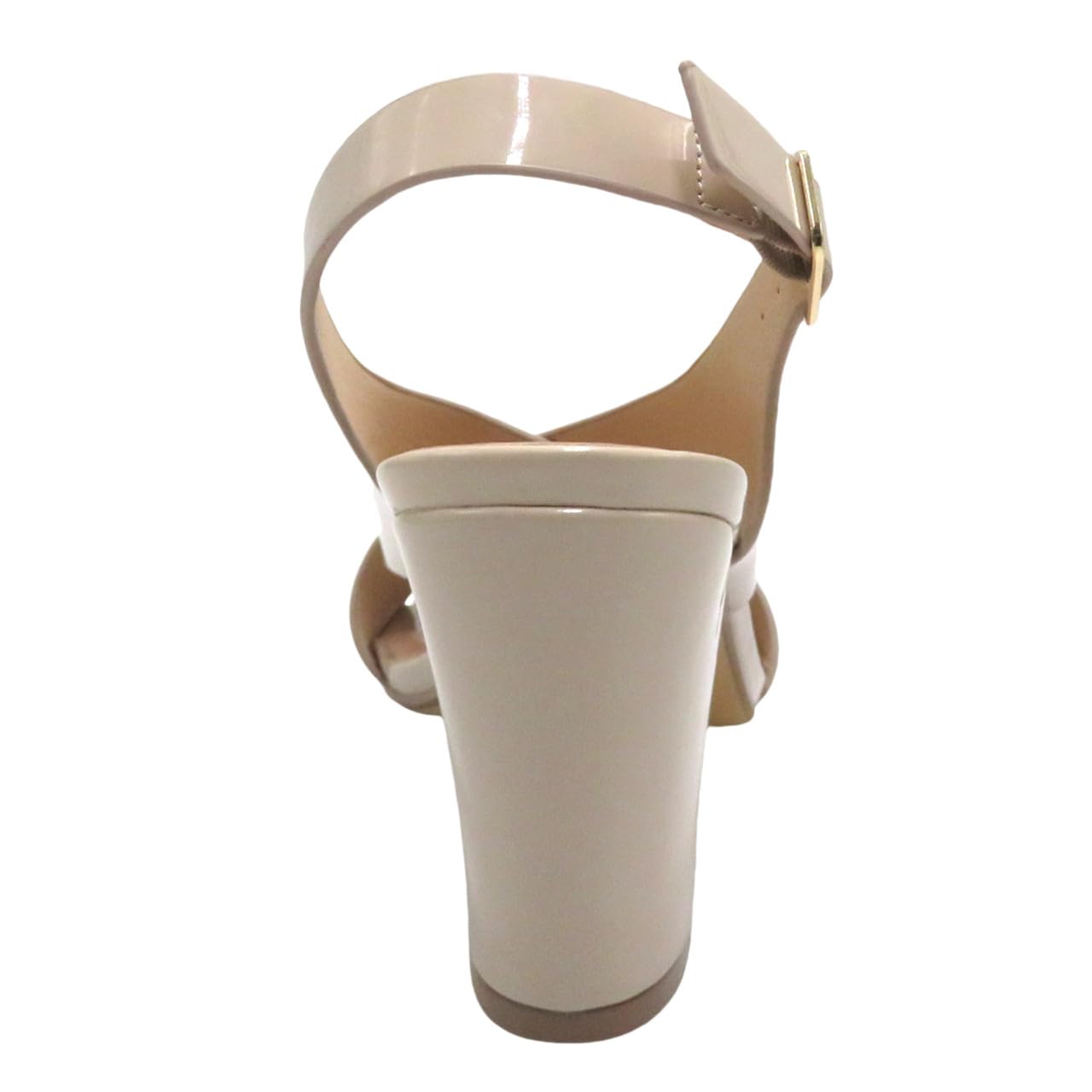 Pierre Dumas Women’s Ariana-8 with a 3 Inch Classic Block Heel, Soft Insoles, Slingback Ankle Strap with Buckle Closure