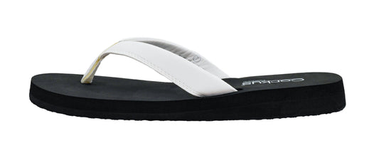 Corkys Footwear Womens Summer Plans Flip Flops - Featuring a Comfortable EVA Insole, A Traction Outsole, and Soft Faux Leather Straps - Comfortable and Lightweight