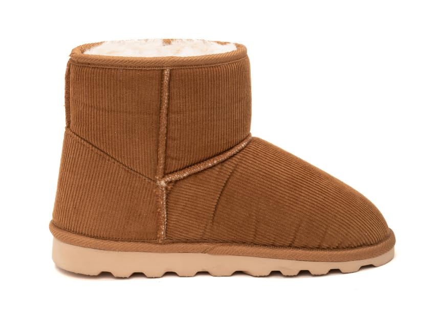 Corkys Footwear Hey Girl Women's Comfort Bootie - Featuring a Fur Lined Inside for All-Day Comfort and Warmth, An Easy Pull-On Design, and A Plush Insole