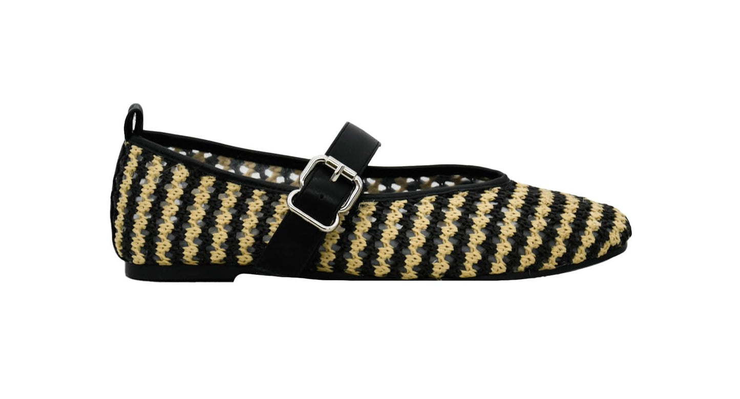 Corkys Footwear Hey Girl Women's Left Him On Read Mary Jane Flats – Featuring a Breathable Woven Upper, Hook and Loop Closure, and a Lightly Padded Insole