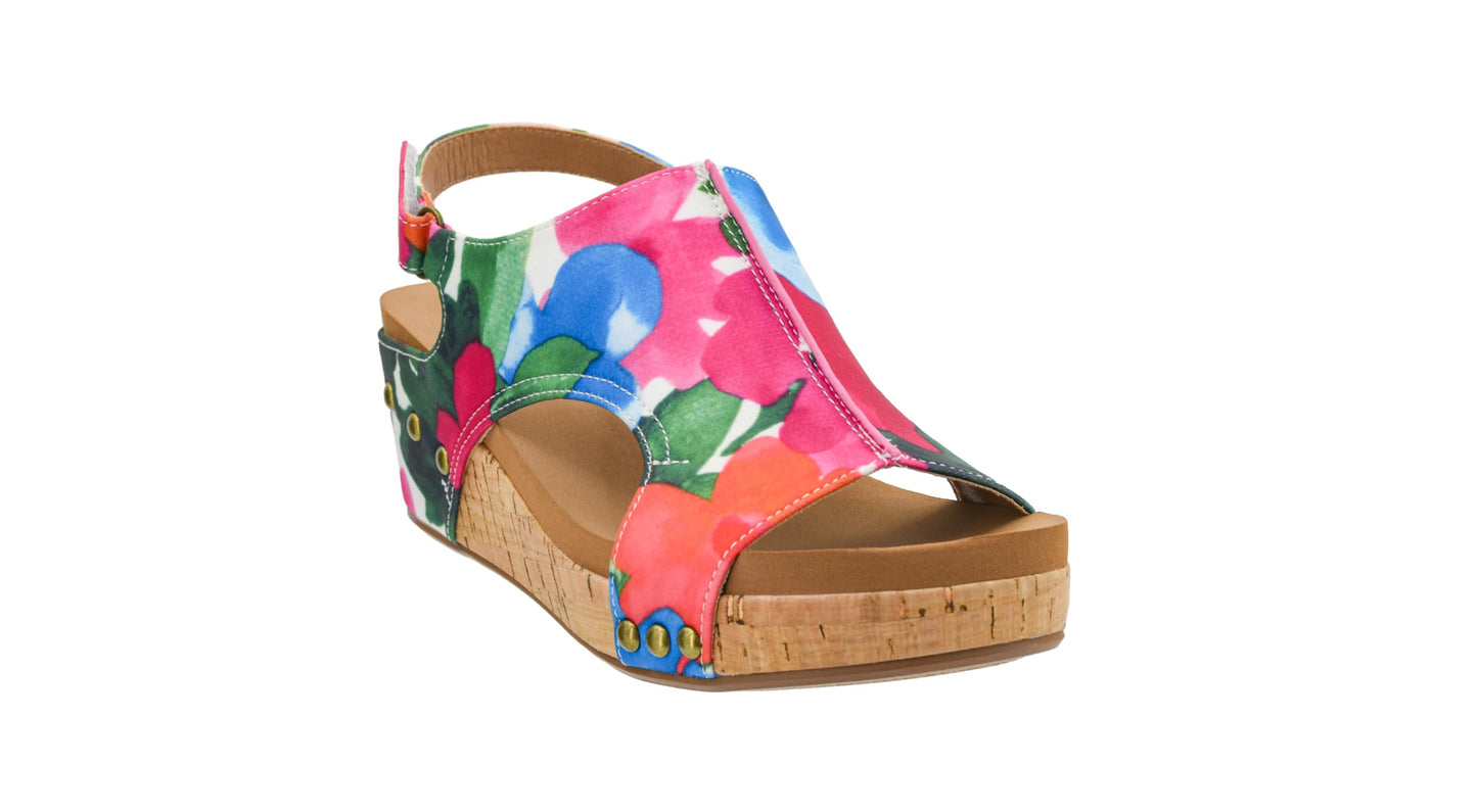 Corkys Footwear Volta Wedge - Chic Elegance Meets All-Year Comfort with a 2-Inch Cork Heel and Marshmallow Insole for Stylish Everyday Wear and All-Day Comfort