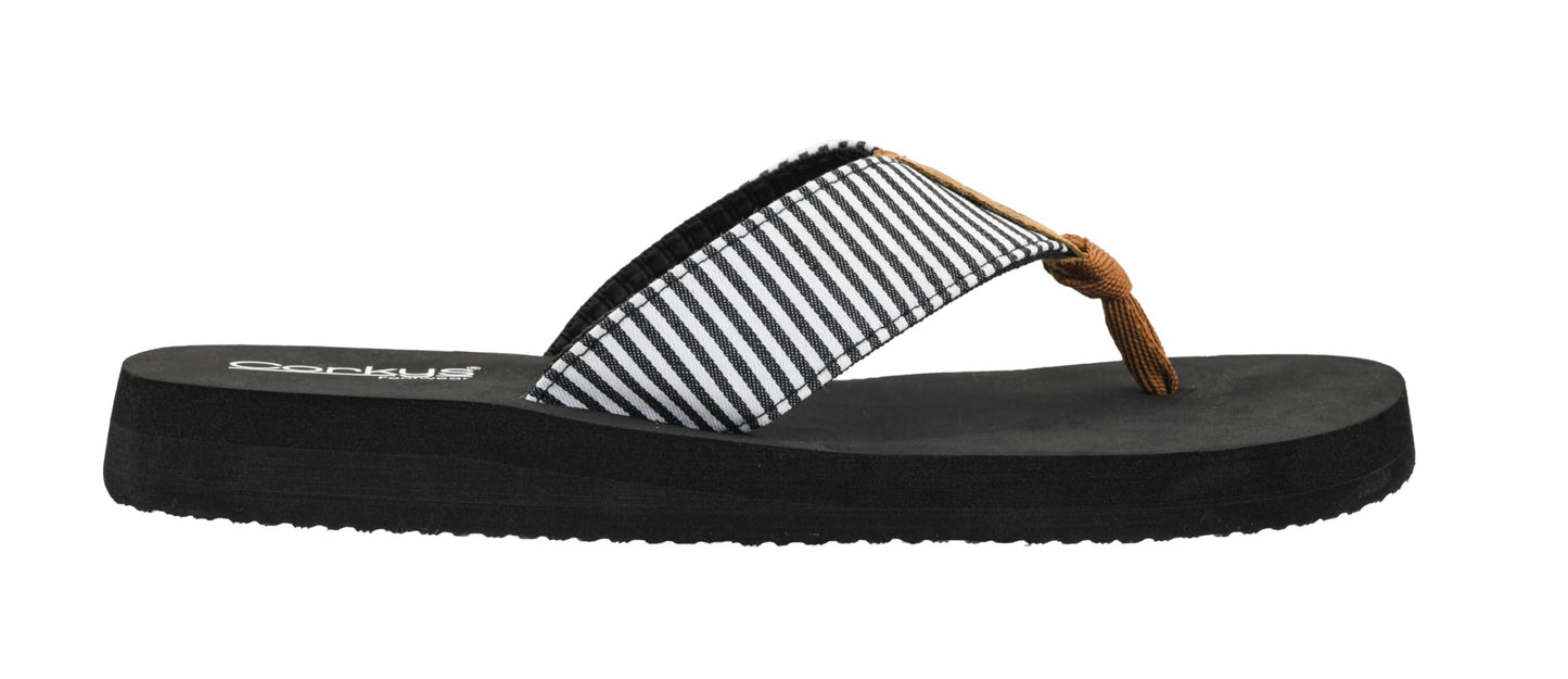 Corkys Footwear Women's Summer Break Flip Flops - Featuring A Thong Strap With Soft and Comfortable EVA insoles for All-Day Wear - Chic and Trendy Flip Flops