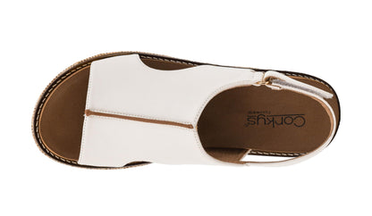 Corkys Footwear Volta Wedge - Chic Elegance Meets All-Year Comfort with a 2-Inch Cork Heel and Marshmallow Insole for Stylish Everyday Wear and All-Day Comfort