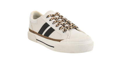 Corkys Footwear Hey Girl Womens Thats Her Fashion Sneaker - Featuring Two Stripes on The Side, Cushioned Insoles for All Day Wear, and A Lace-Up Design