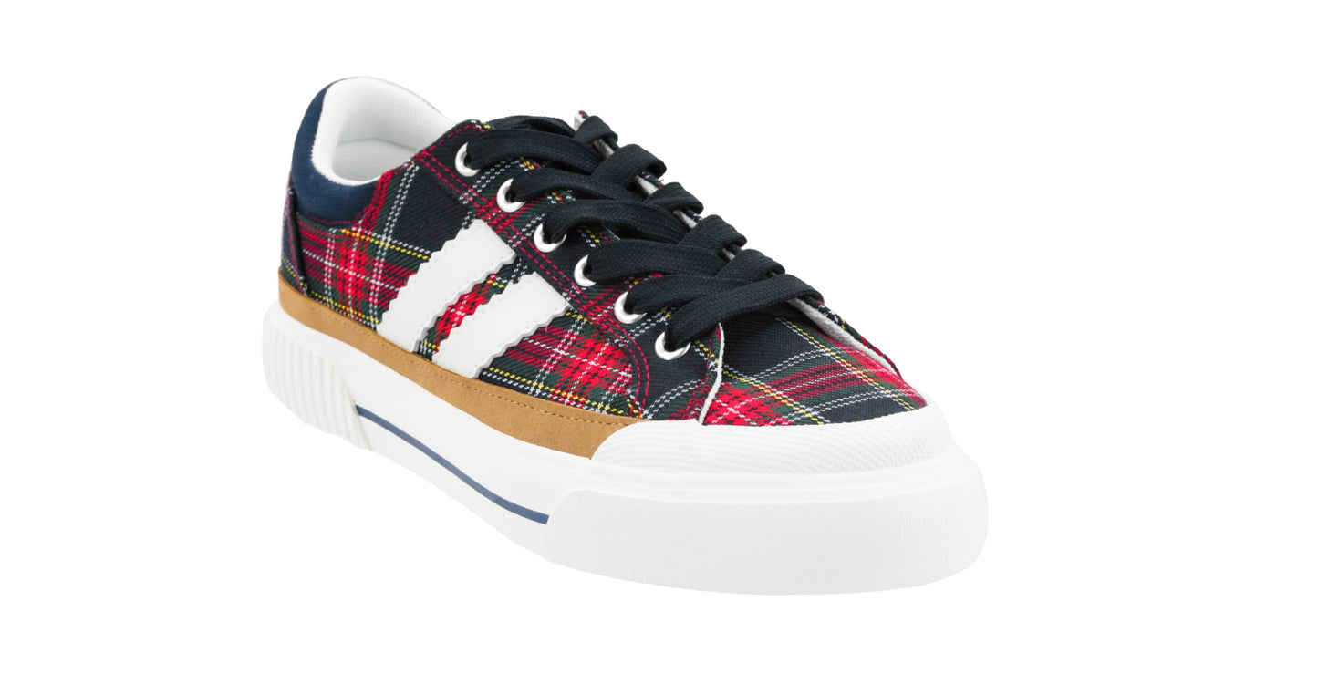 Corkys Footwear Hey Girl Womens Thats Her Fashion Sneaker - Featuring Two Stripes on The Side, Cushioned Insoles for All Day Wear, and A Lace-Up Design