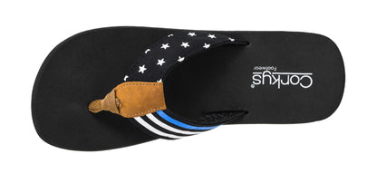 Corkys Footwear Women’s Liberty Flip Flop – Cushioned EVA Sandal with a 1.25-Inch Heel, Soft Thong Straps, Lightweight Comfort, and Effortlessly Stylish Design