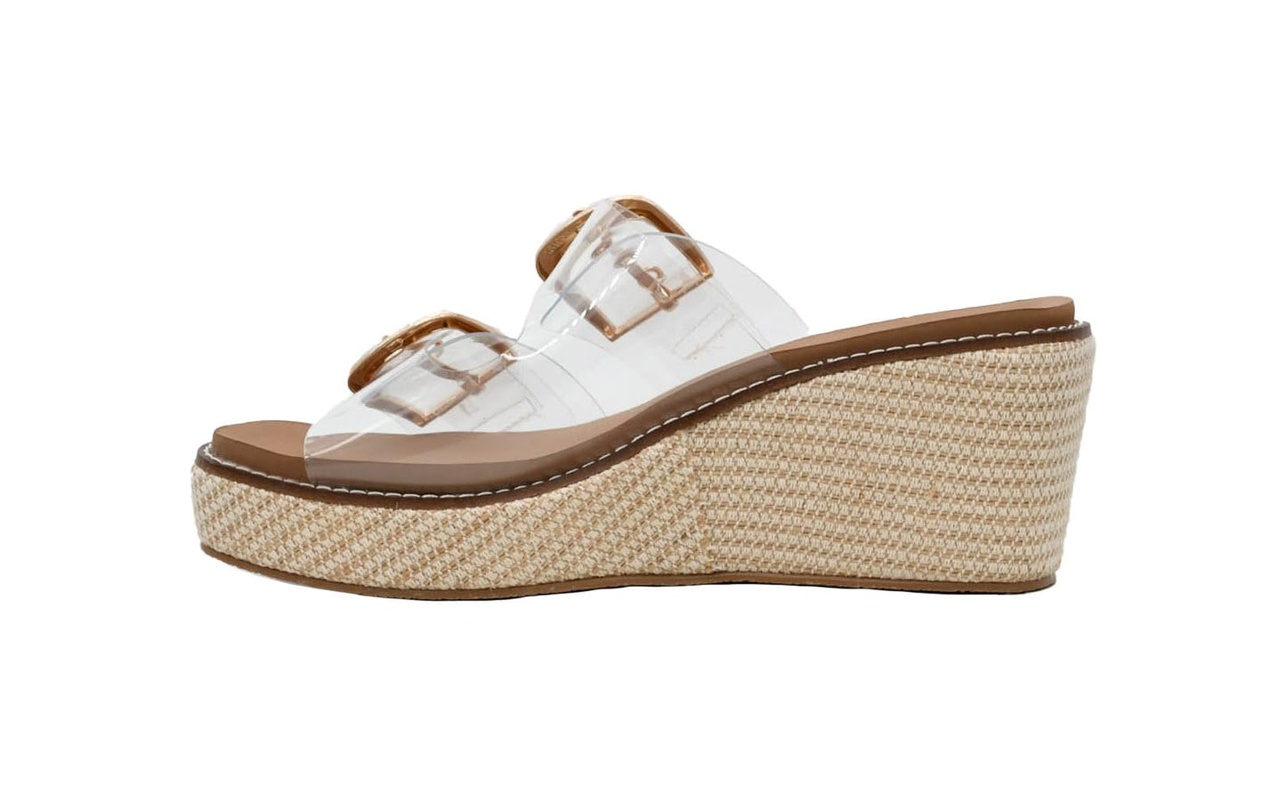 Corkys Footwear Womens 2.5-inch Manifest Wedge - Featuring Two Straps with Adjustable Buckles, Corkys Signature EVA Insoles for All-Day Comfort, and a Wrapped Outsole