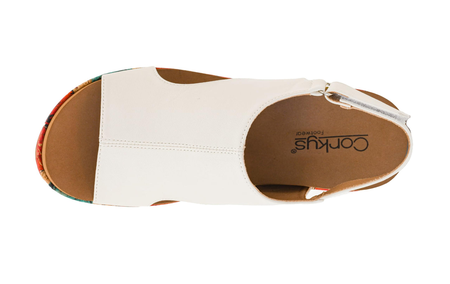 Corkys Footwear Women's Carley Wedges, Featuring Corkys EVA Foam Cushioned Insoles, A 2.5 Inch Heel, Lightweight For All Day Wear, And Hook And Loop Closure