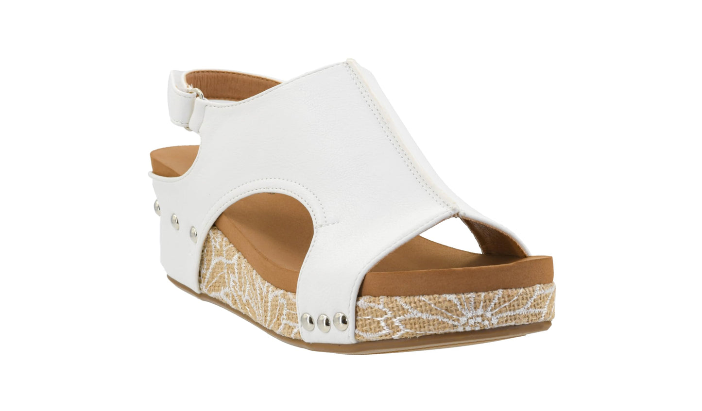Corkys Footwear Volta Wedge - Chic Elegance Meets All-Year Comfort with a 2-Inch Cork Heel and Marshmallow Insole for Stylish Everyday Wear and All-Day Comfort