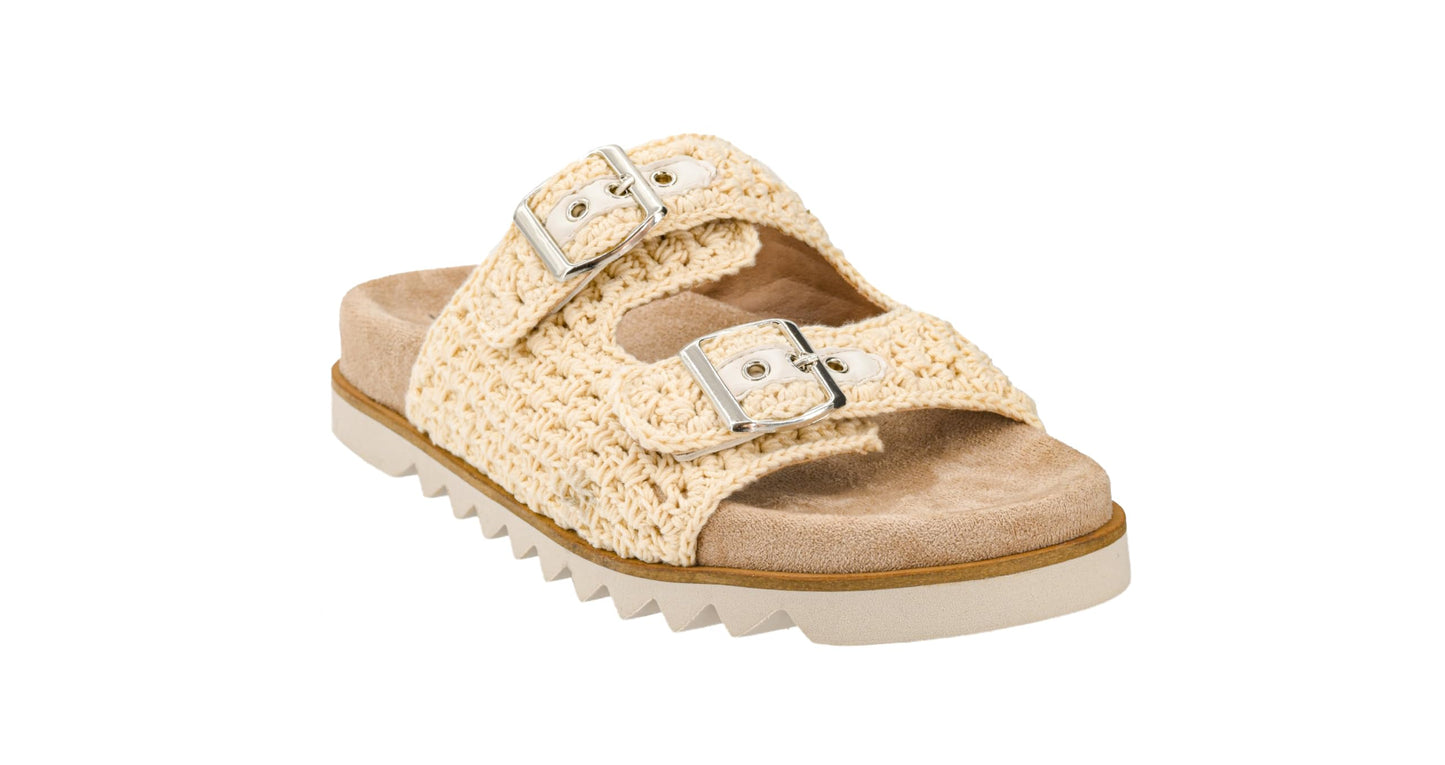 Corkys Footwear Women's Dash Sandals - Featuring Two Straps With Adjustable Buckles, A Soft Lined and Cushioned Insole, and All Day Wear - Chic and Trendy