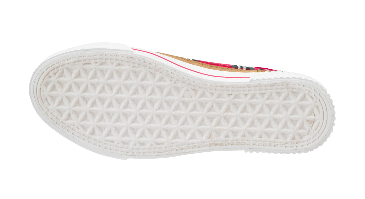 Corkys Footwear Hey Girl Womens Thats Her Fashion Sneaker - Featuring Two Stripes on The Side, Cushioned Insoles for All Day Wear, and A Lace-Up Design