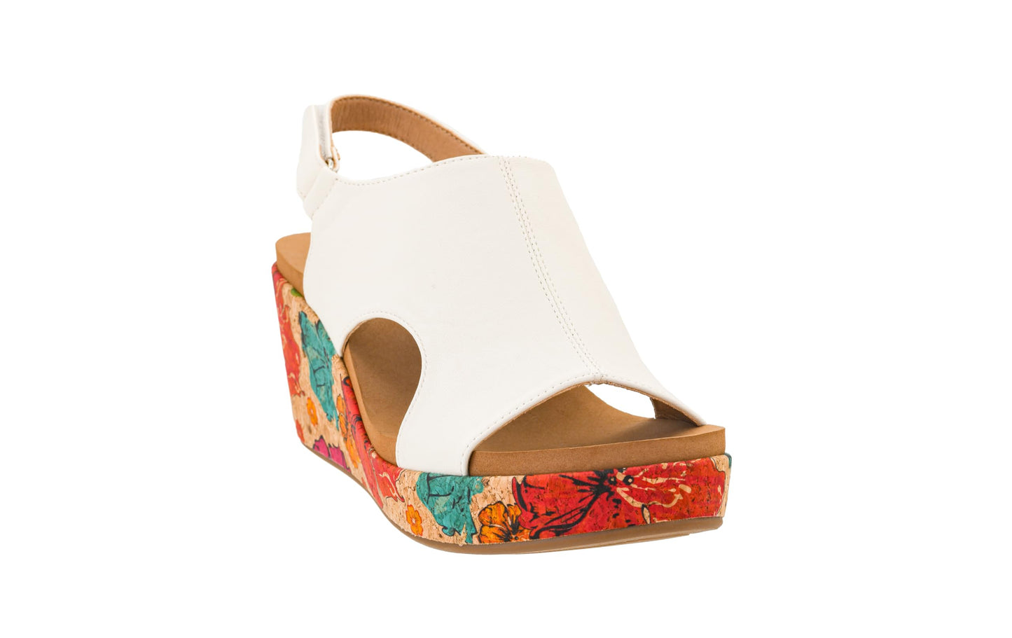 Corkys Footwear Women's Carley Wedges, Featuring Corkys EVA Foam Cushioned Insoles, A 2.5 Inch Heel, Lightweight For All Day Wear, And Hook And Loop Closure